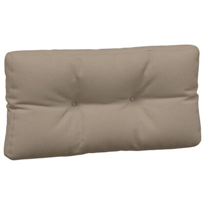 vidaXL Palečių pagalvėlės, 3vnt., taupe spalvos, audinys