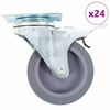 vidaXL Ratukai, 24vnt., sukami, 75mm