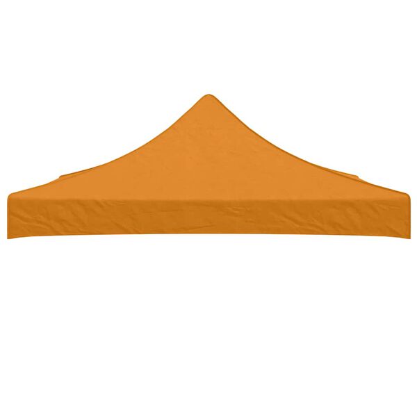 vidaXL Proginės palapinės stogas, oranžinės spalvos, 3x3m, 270 g/m²