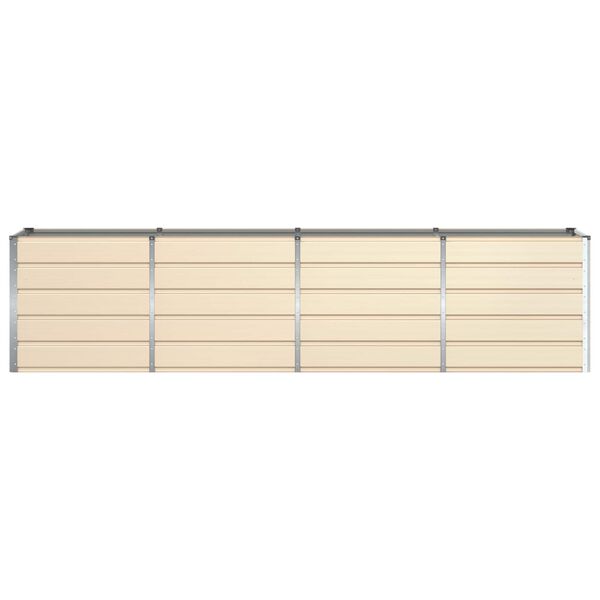 vidaXL Lovelis Ivory 240 x 80 x 75 cm Plienas
