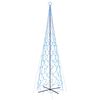 vidaXL Kalėdų eglutė, 230x800cm, kūgio formos, 3000 mėlynų LED