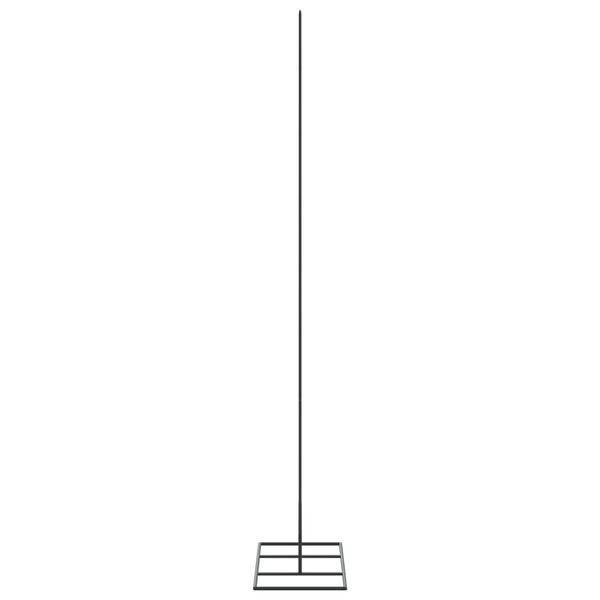 vidaXL Metalinė Kalėdų eglutė, juodos spalvos, 150 cm