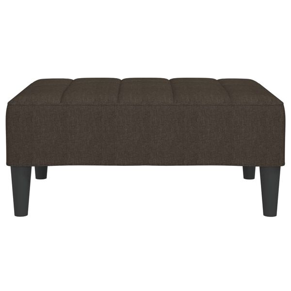 vidaXL Pakoja, tamsiai rudos spalvos, 78x56x32cm, audinys