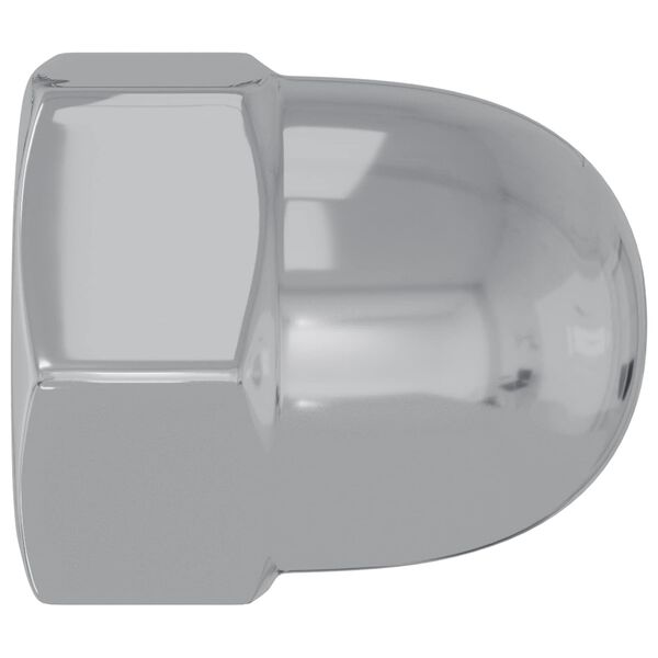 vidaXL Rie&scaron;utas 2 pcs Sidabro M6 x 10 mm Geležis