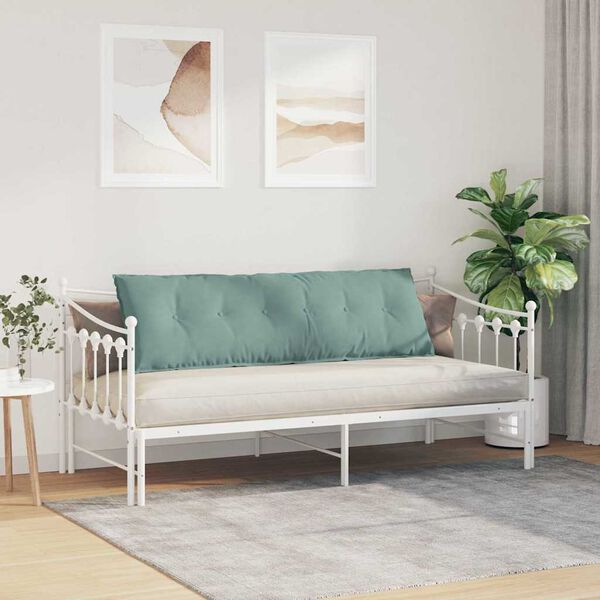 vidaXL Apsaugos Pagalvė Jūrinė žalia 160 x 50 cm Kordūrinis audinys