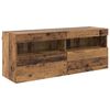 vidaXL TV sieninė spintelė 100 x 30 x 40 cm Senovinis medis