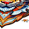 UNIDRAGON Medinė dėlionė Lovely Tiger, 700 detalių, 45x56cm, didelė