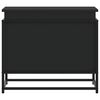 vidaXL Daiktadėžė su dangčiu, juoda, 60x40x51,5cm, apdirbta mediena