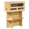vidaXL Terariumas Ruda 60 x 30 x 80 cm OSB