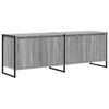 vidaXL Televizoriaus spintelė 140 x 36 x 49.5 cm Pilkas Sonoma