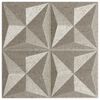 vidaXL Sienų plok&scaron;tės 12 pcs Origami Beton 50 x 50 cm XPS Putplastis