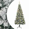 vidaXL Dirbtinė kalėdinė eglutė su rutuliuku 120 cm 150 LED