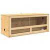 vidaXL Terariumas Ruda 100 x 40 x 90 cm OSB