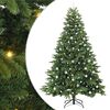 vidaXL Dirbtinė Kalėdų eglutė su 300 LED Žalia 240 cm PE ir PVC