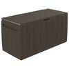 vidaXL Dėžė pagalvėlėms, rudos spalvos, 117x45,5x57,5cm, 270l