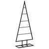 vidaXL Metalinis Kalėdų medis KUOPIO 90 cm Metalas Juoda