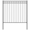 vidaXL Tvorelių elementas ASSEN Pilka 170 x 200 cm Plienas