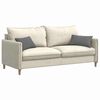 vidaXL Sofa Pagalvės 2 pcs Tamsiai pilka 50 x 30 cm audinys