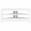 vidaXL KampinėTVspintelė Balta 102 x 40,5 x 45 cm Apdirbta mediena