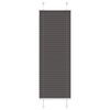 vidaXL Plisuota žaliuze juoda 45x100 cm audinio plotis 44,4 cm