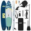 vidaXL SUP lenta su sėdyne 2-in-1 APEX 335 x 76 x 15 cm Mėlyna