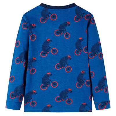 Vaikiška pižama ilgomis rankovėmis, benzino spalvos, 92 dydžio