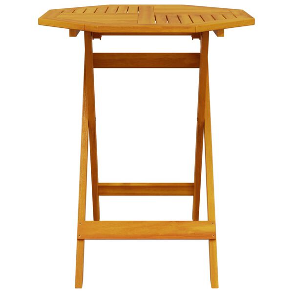 vidaXL Sulankstomas bistro komplektas, 3 dalių, akacijos masyvas