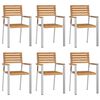 vidaXL Sodovalgomojorinkinys 7 pcs Ruda SolidusTekšas