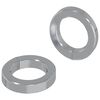 vidaXL Spyruoklinis plovimas 2 vnt. Balta 13 x 1 mm Geležis