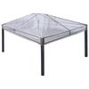 vidaXL Paviliono dangos keitimas Skaidrus 400 x 300 x 32 cm PVC