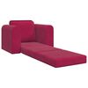 vidaXL Sofa lova Vyno raudona 98 x 71 x 83 cm Aksomas