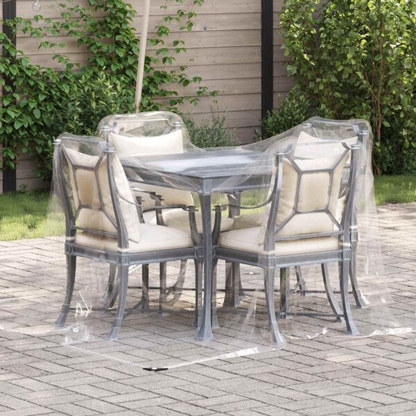 vidaXL Tent su kilpom Skaidrus 2 x 2 m Polietilenas