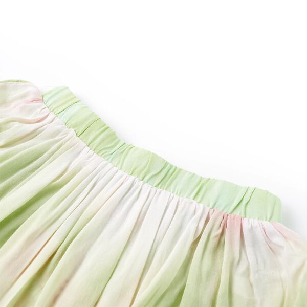 Vaikiškas klostuotas sijonas, šviesiai rožinės spalvos, 92 dydžio