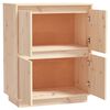 vidaXL Šoninė spintelė, 60x34x75cm, pušies medienos masyvas