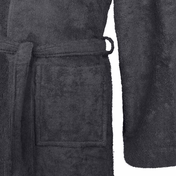 vidaXL Chalatas KINN Antracitas XL Medvilnė