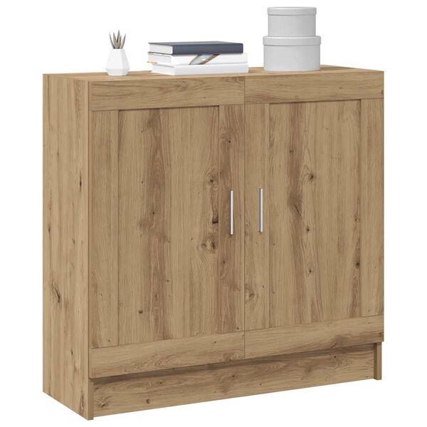 vidaXL Spintelė knygoms, artisano ąžuolo spalvos, 82,5x30,5x80cm, MDP