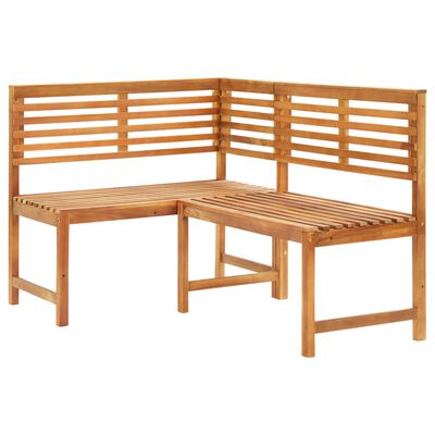vidaXL Bistro baldų komplektas, 4 dalių, akacijos medienos masyvas