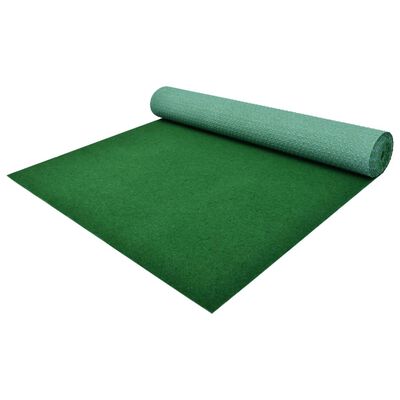 vidaXL Dirbtinė žolė su smeigtukais, žalia, 5x1 m, PP