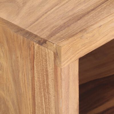 vidaXL Kavos staliukas, 80x45x30cm, dalbergijos medienos masyvas