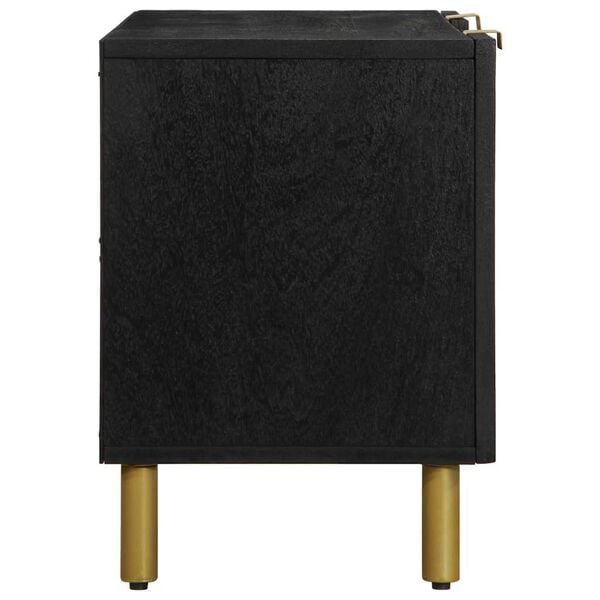 vidaXL televizoriaus spintelė juoda 105x33x46 cm Engineered Wood