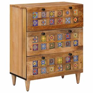 vidaXL Kabalas Natūrali 60 x 33 x 75 cm Kietas mango medis