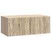 vidaXL Sieninė TV spintelė 59,5 x 31 cm Sonoma ąžuolas
