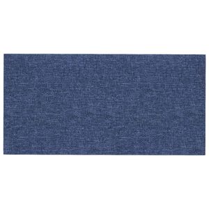vidaXL Sieninis galvūgalis 12 vnt. 60 x 30 cm Mėlyna audinys