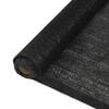 vidaXL Privatumo suteikiantis tinklelis, juodas, 2x10 m, HDPE