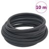 vidaXL Hibridinė oro žarna, juodos spalvos, 0,6", 10m, guma ir PVC