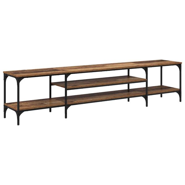 vidaXL Televizoriaus spintelė Senovinis medis 201 x 35 x 45 cm