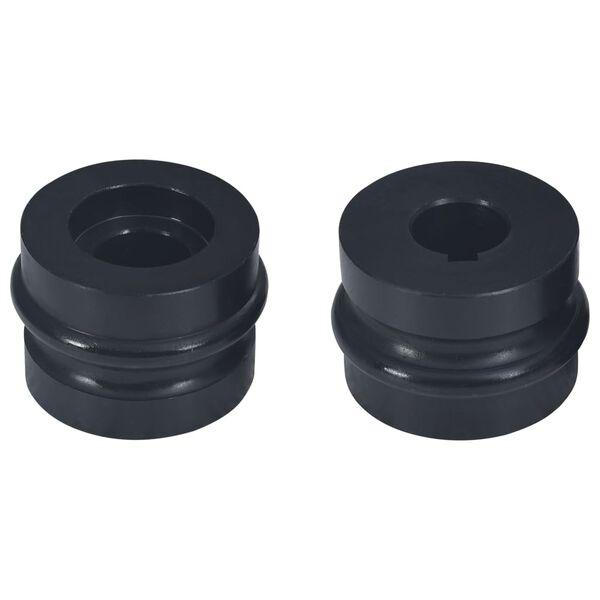 vidaXL Flanšinės veržlės vamzdžių lenkimo staklėms, 12vnt., plienas