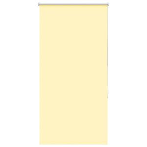 vidaXL Roletas, neper&scaron;lampamas, geltonas, 75x150 cm, audinys, plotis 70,7 cm, poliesteris