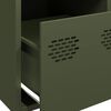 vidaXL Highboard Olive Green 39x35x103,5 cm Plienas