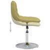 vidaXL Baro taburetė, žalios spalvos, audinys (333920)